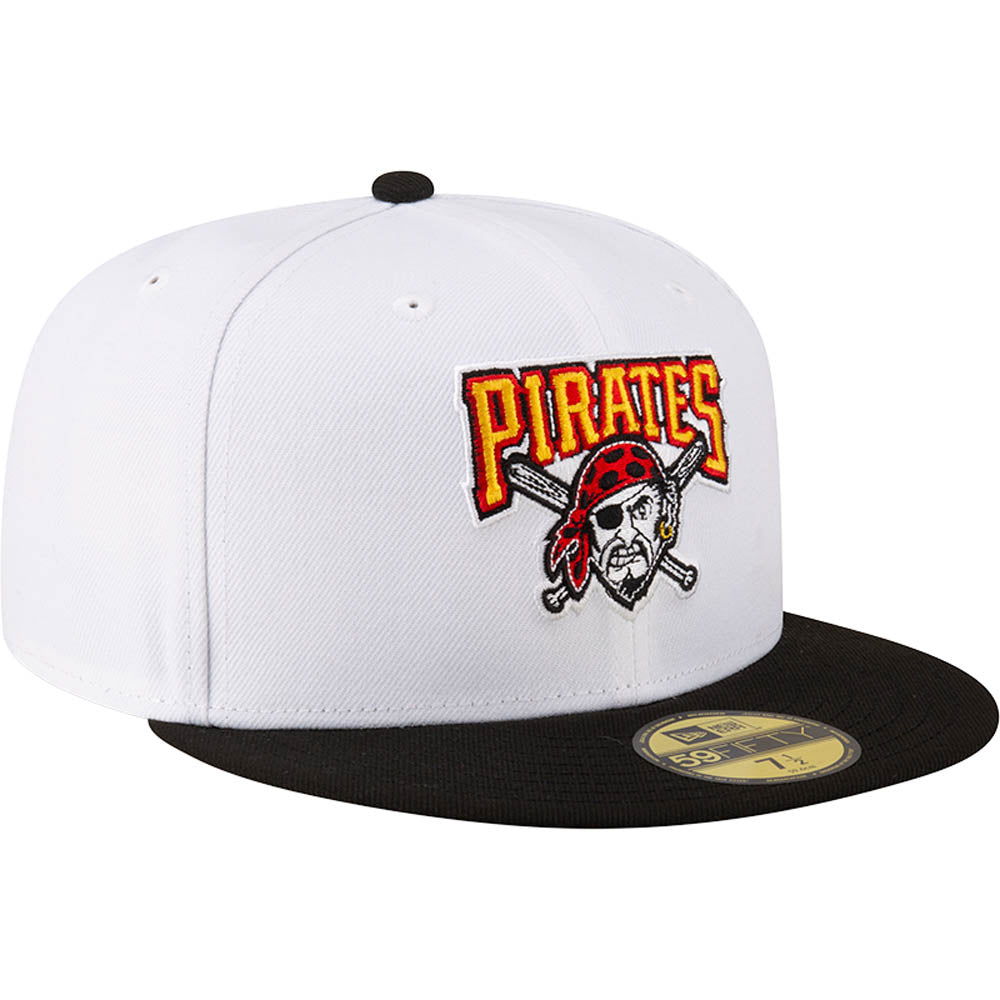 MLB Pittsburgh Pirates New Era Two-Tone Snow 59FIFTY Fitted