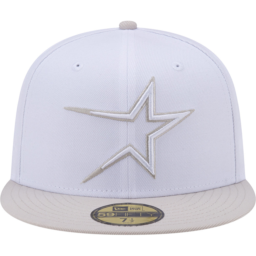 MLB Houston Astros New Era Whiteout 59FIFTY Fitted