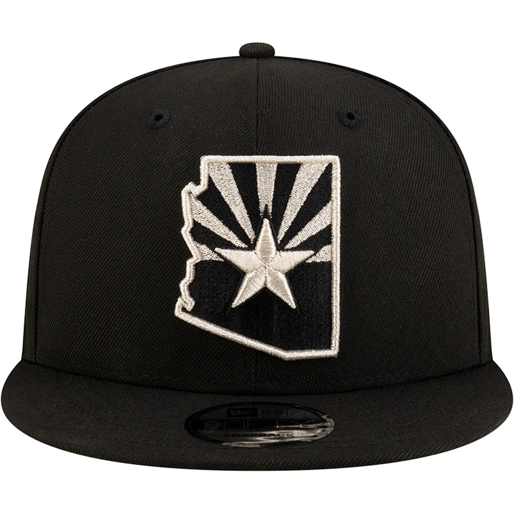 #ALLAZ New Era Silver Logo 9FIFTY Snapback Hat