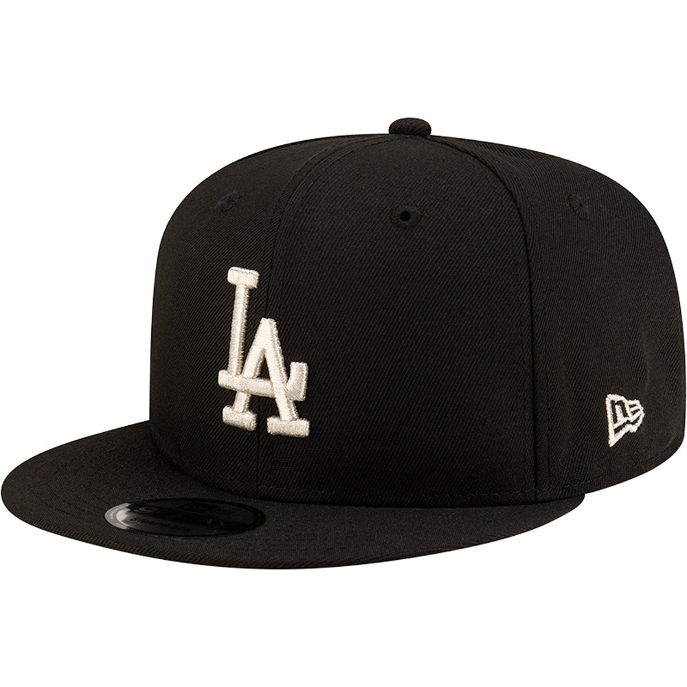 MLB Los Angeles Dodgers New Era Silver Logo 9FIFTY Snapback Hat