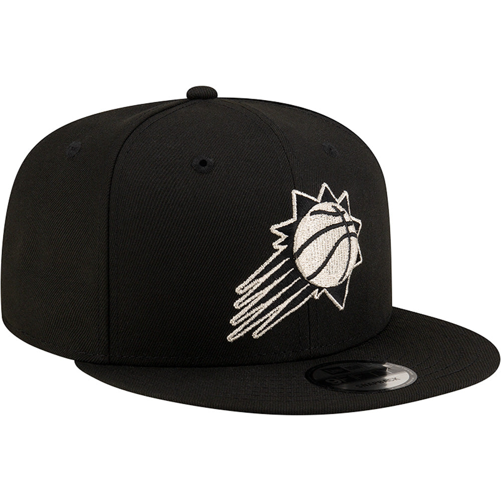 NBA Phoenix Suns New Era Silver Logo 9FIFTY Snapback Hat