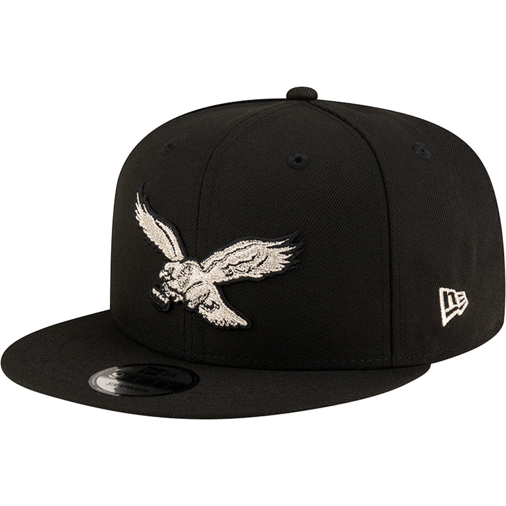 NFL Philadelphia Eagles New Era Silver Logo 9FIFTY Snapback