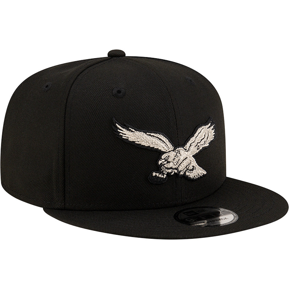 NFL Philadelphia Eagles New Era Silver Logo 9FIFTY Snapback