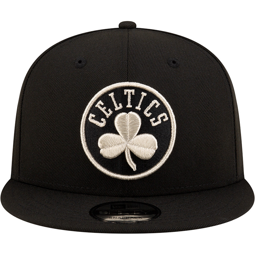 NBA Boston Celtics New Era Silver Logo 9FIFTY Snapback Hat