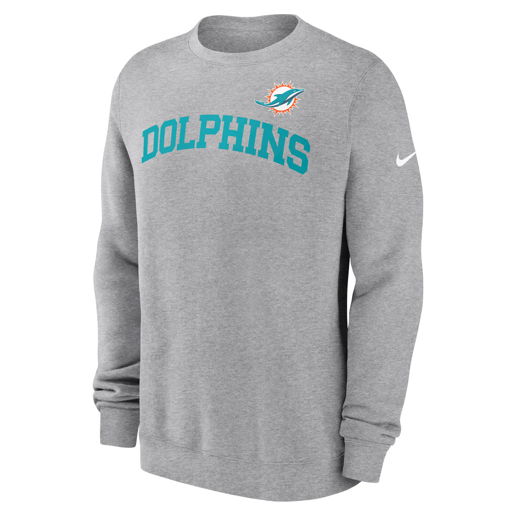 NFL Miami Dolphins Nike Club Pullover Crew