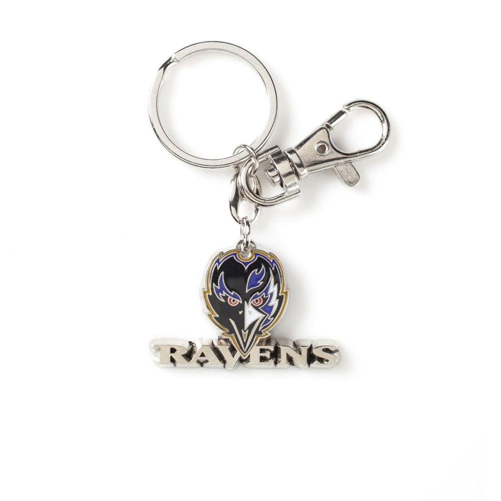 NFL Baltimore Ravens Aminco Logo Keychain