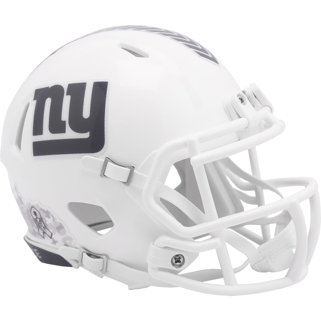 NFL New York Giants Riddell 2024 Salute to Service Mini Speed Helmet