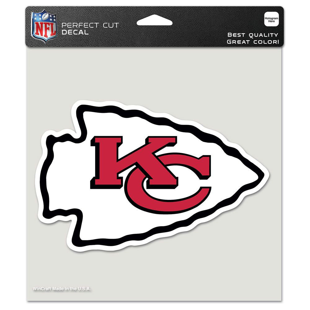 NFL Kansas City Chiefs WinCraft 8&quot; x 8&quot; Logo Decal