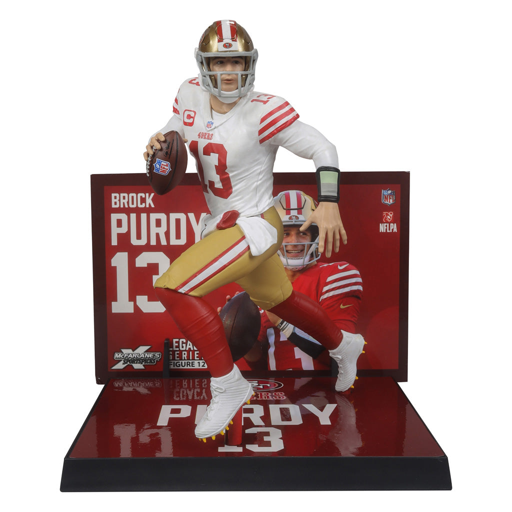 NFL San Francisco 49ers Brock Purdy McFarlane 7&quot; Platinum Collectible Figure