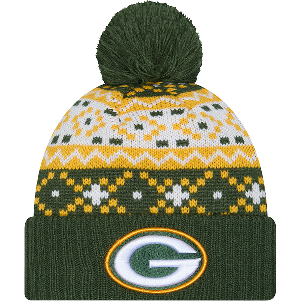 NFL Green Bay Packers New Era Nostalgia Knit Hat