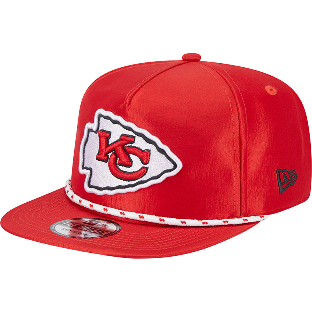 NFL Kansas City Chiefs New Era Team Rope Golfer 9FIFTY Hat