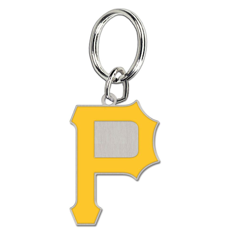 MLB Pittsburgh Pirates WinCraft Cloisonne Logo Keychain