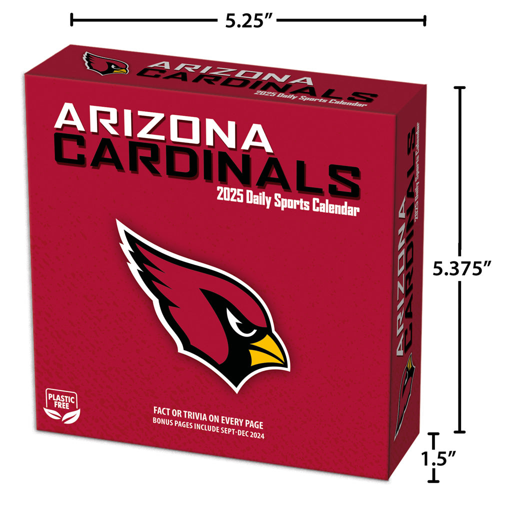 NFL Arizona Cardinals 2024-2025 Boxed Calendar