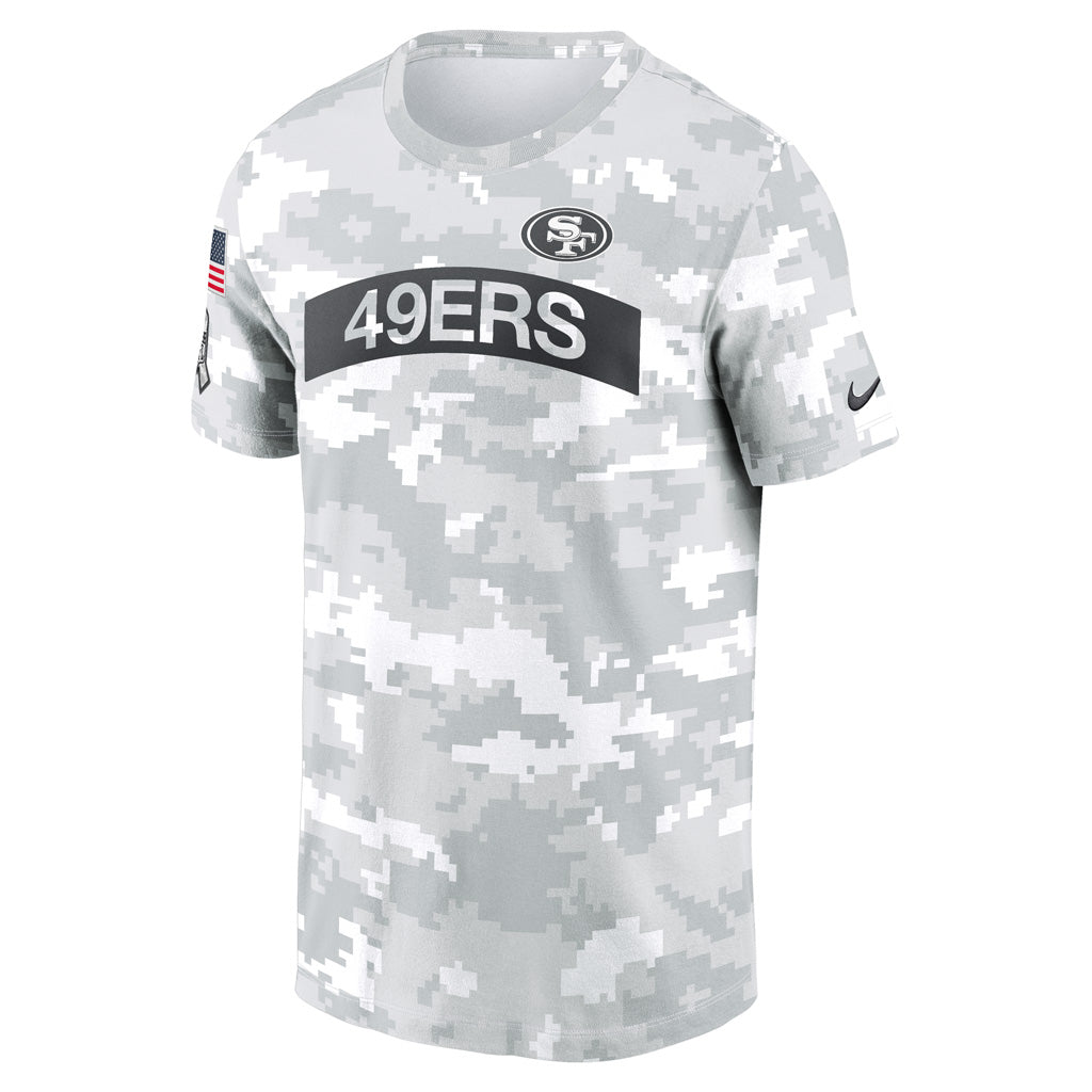 NFL San Francisco 49ers Nike 2024 Salute to Service Dri-Fit Arch Tee