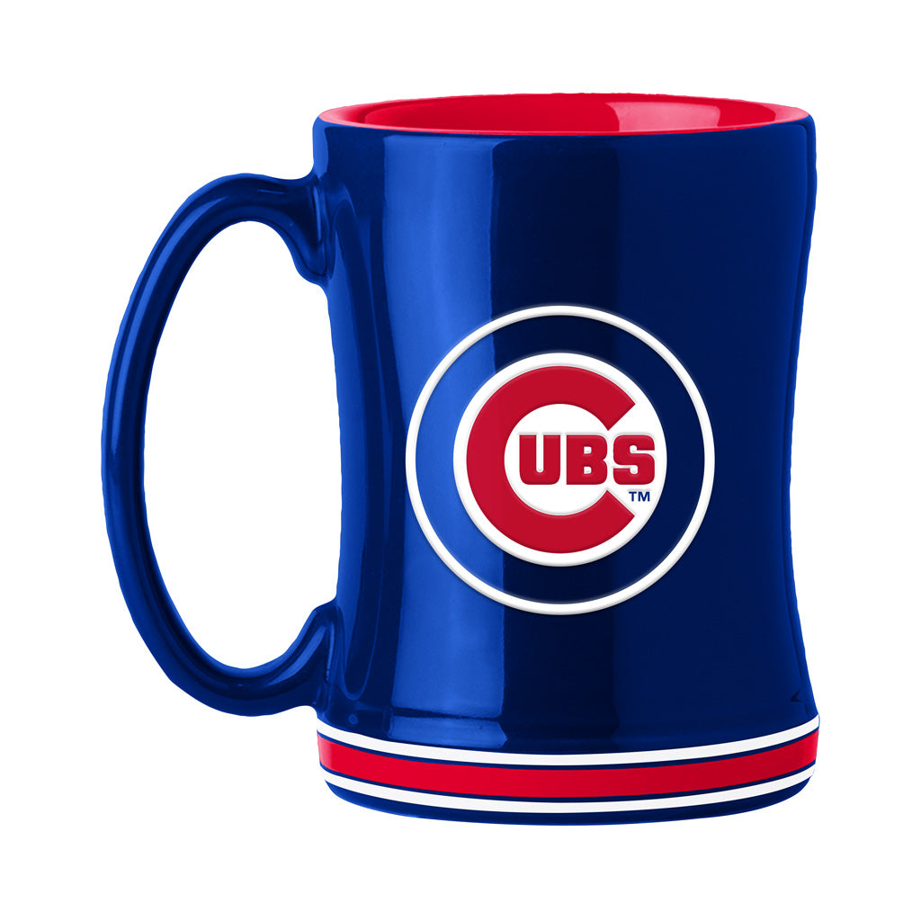 MLB Chicago Cubs Logo Brands Relief Mug