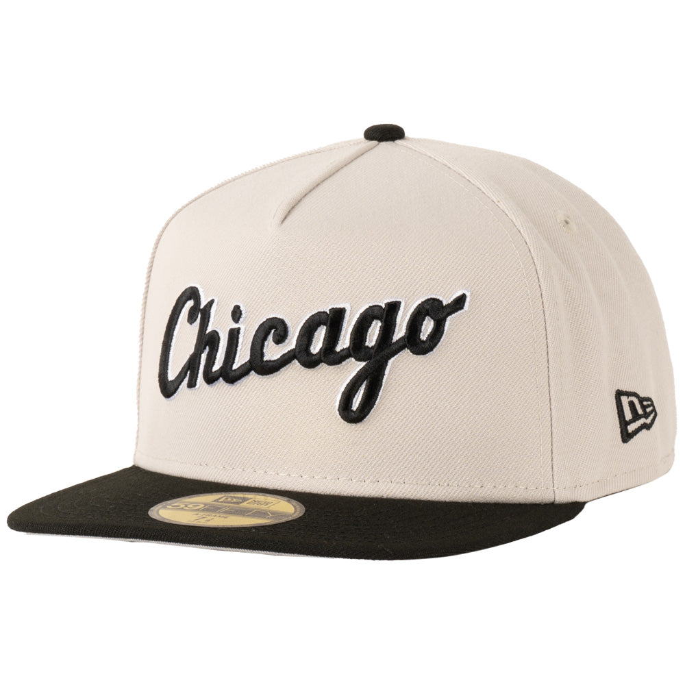 MLB Chicago White Sox New Era Stone A-Frame 59FIFTY Fitted