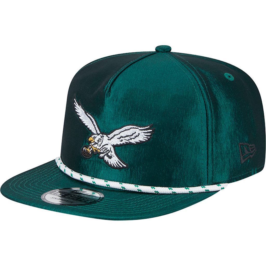 NFL Philadelphia Eagles New Era Team Rope Golfer 9FIFTY Hat