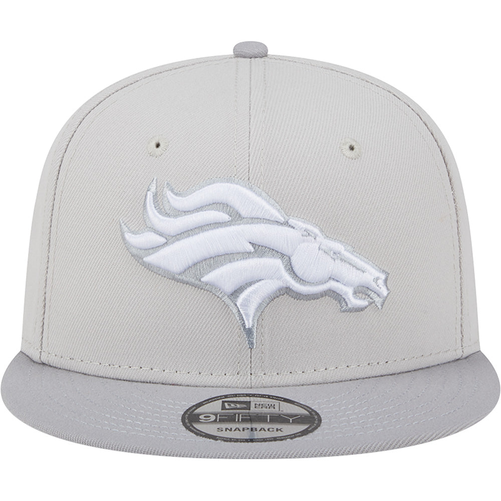 NFL Denver Broncos New Era Two-Tone Color Pack Overcast 9FIFTY Snapback