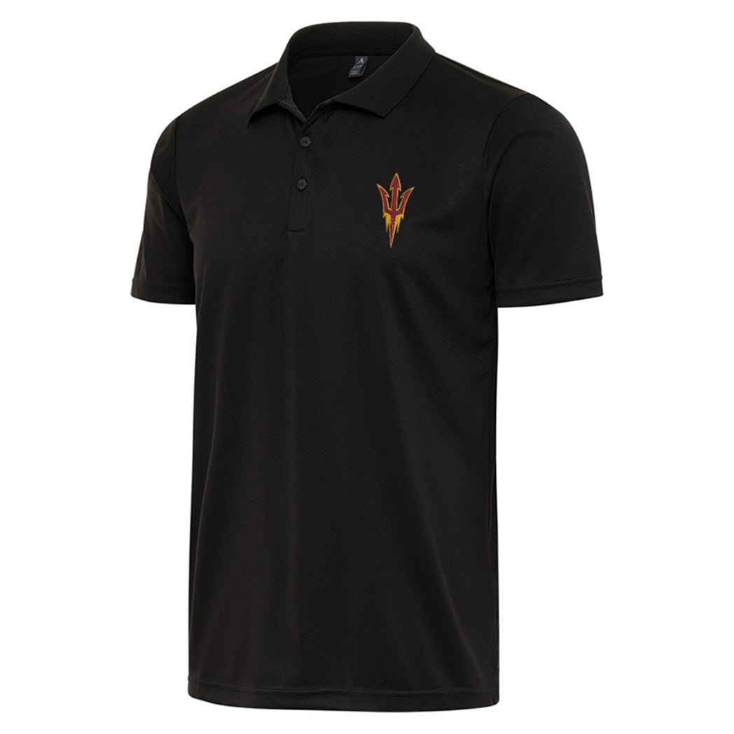 NCAA Arizona State Sun Devils Antigua Flex Polo - Black