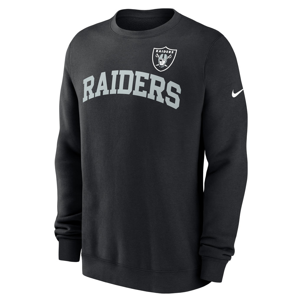 NFL Las Vegas Raiders Nike Club Pullover Crew