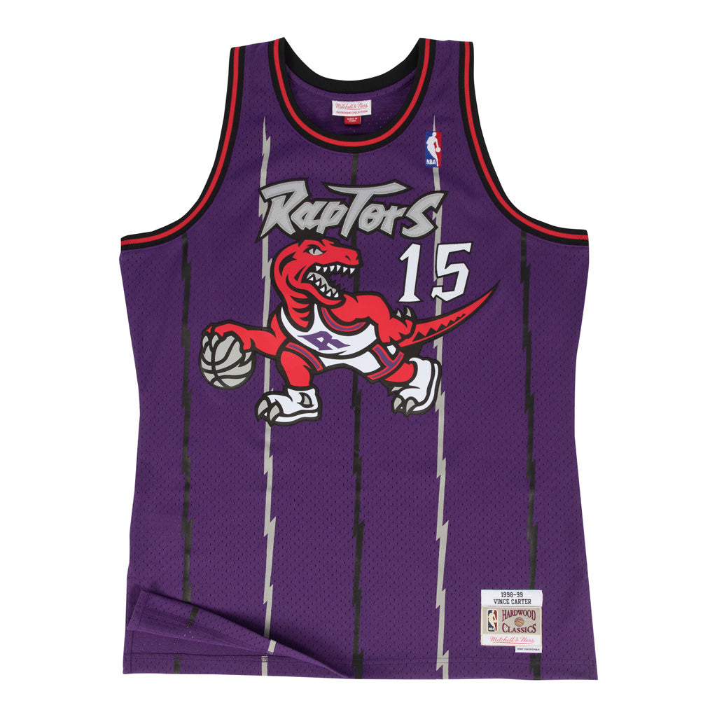 NBA Toronto Raptors Vince Carter Mitchell &amp; Ness &#39;98 Retro Swingman Jersey