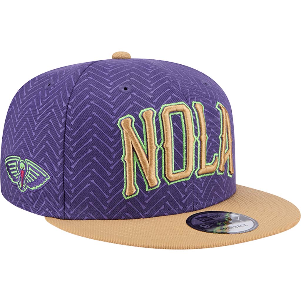 NBA New Orleans Pelicans New Era 2024/25 City Edition 9FIFTY Snapback Hat