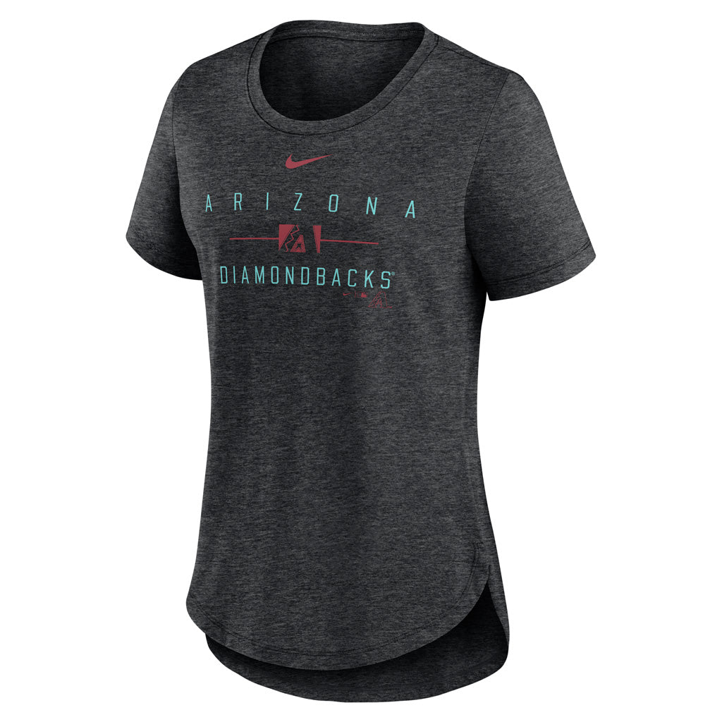 MLB Arizona Diamondbacks Women&#39;s Nike Knockout Tri-Blend Tee