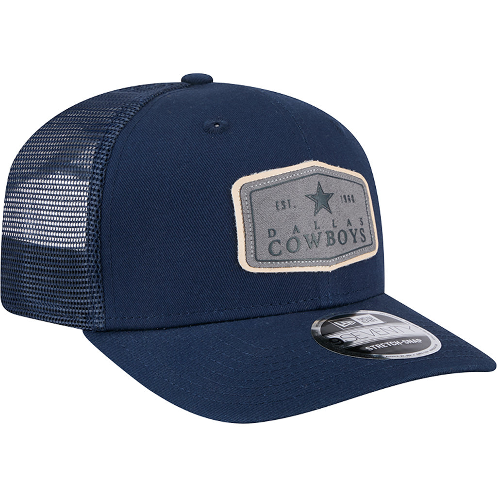 NFL Dallas Cowboys New Era Labeled 9SEVENTY Stretch-Snap Hat