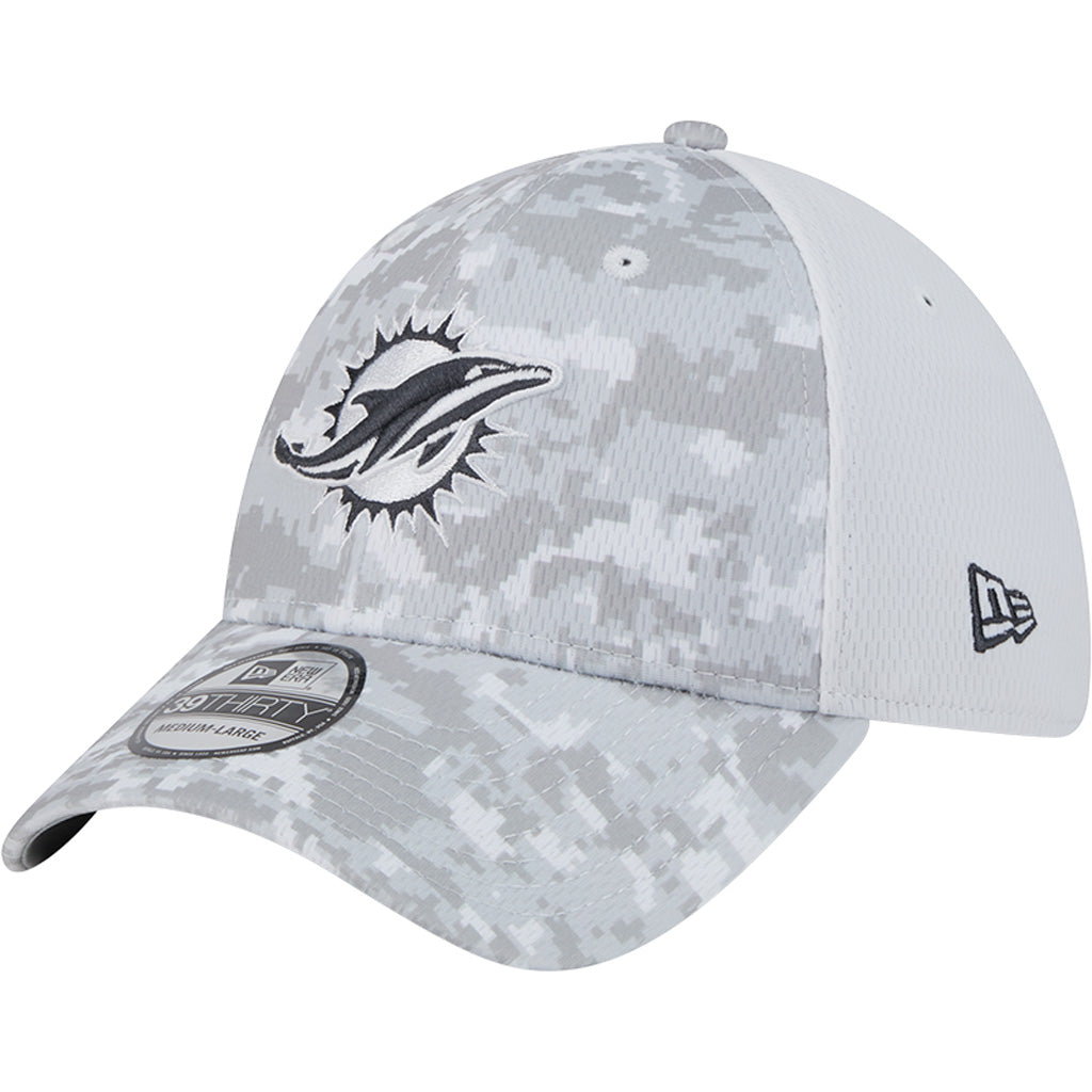 NFL Miami Dolphins New Era 2024 Salute to Service 39THIRTY Flex Fit Hat