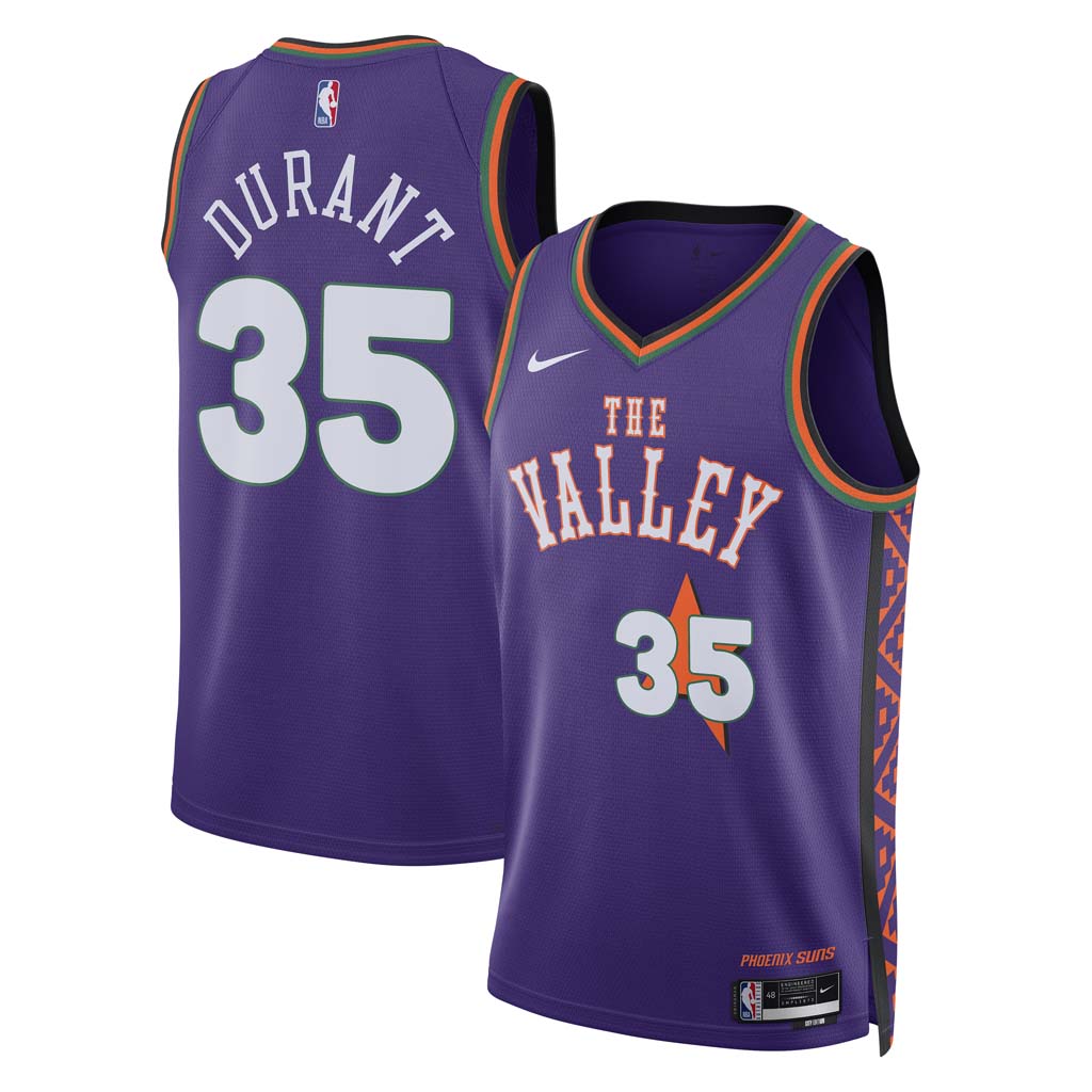 NBA Phoenix Suns Kevin Durant Nike 2024/25 City Edition Swingman Jersey