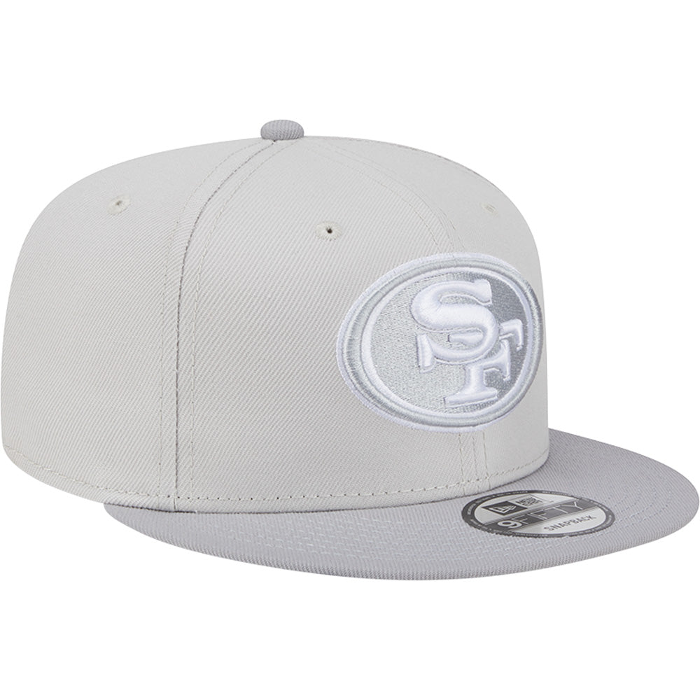 NFL San Francisco 49ers New Era Two-Tone Color Pack Overcast 9FIFTY Snapback