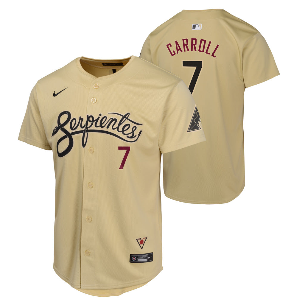 MLB Arizona Diamondbacks Corbin Carroll Youth Nike City Connect Limited Jersey