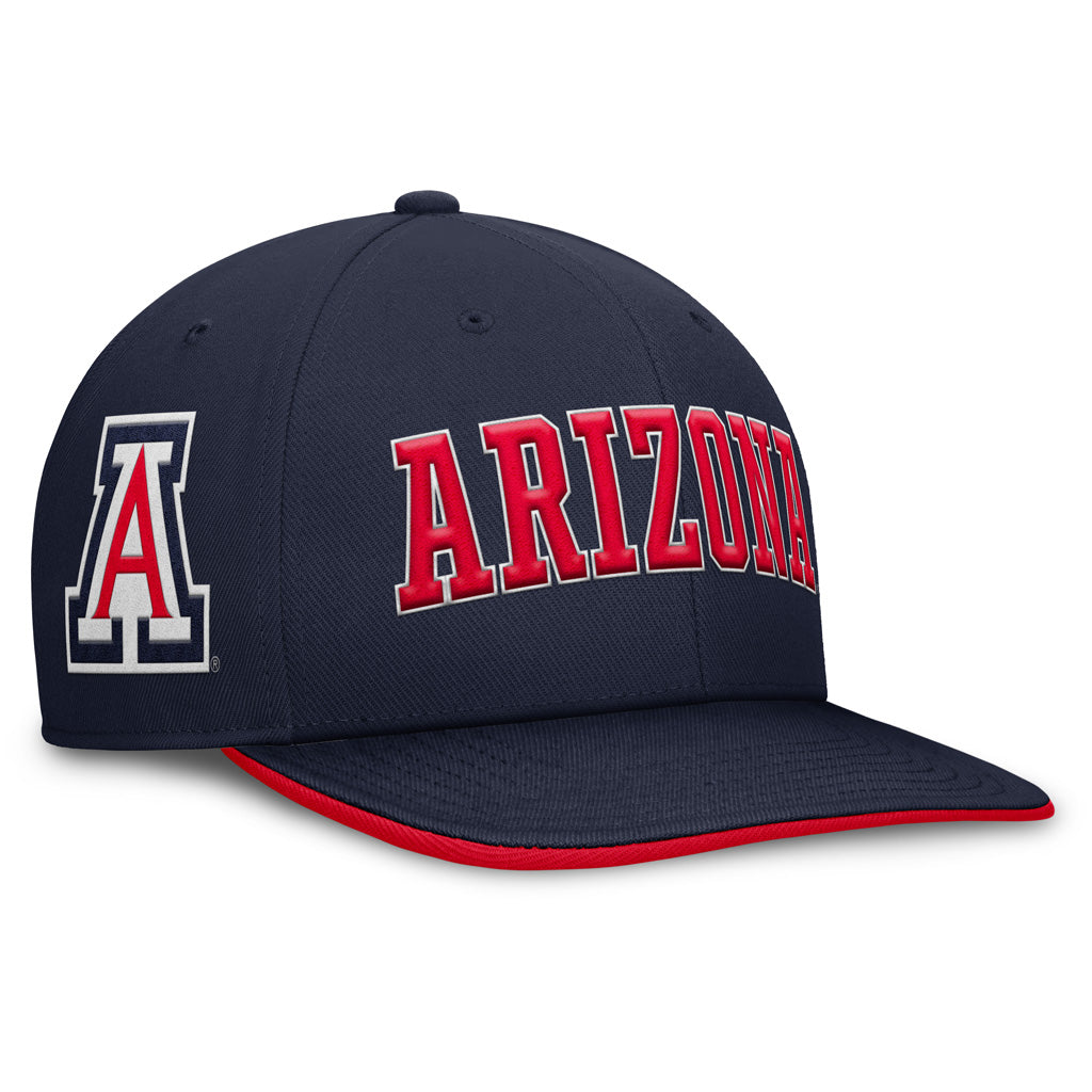 NCAA Arizona Wildcats Nike Big Wordmark Snapback Adjustable Hat