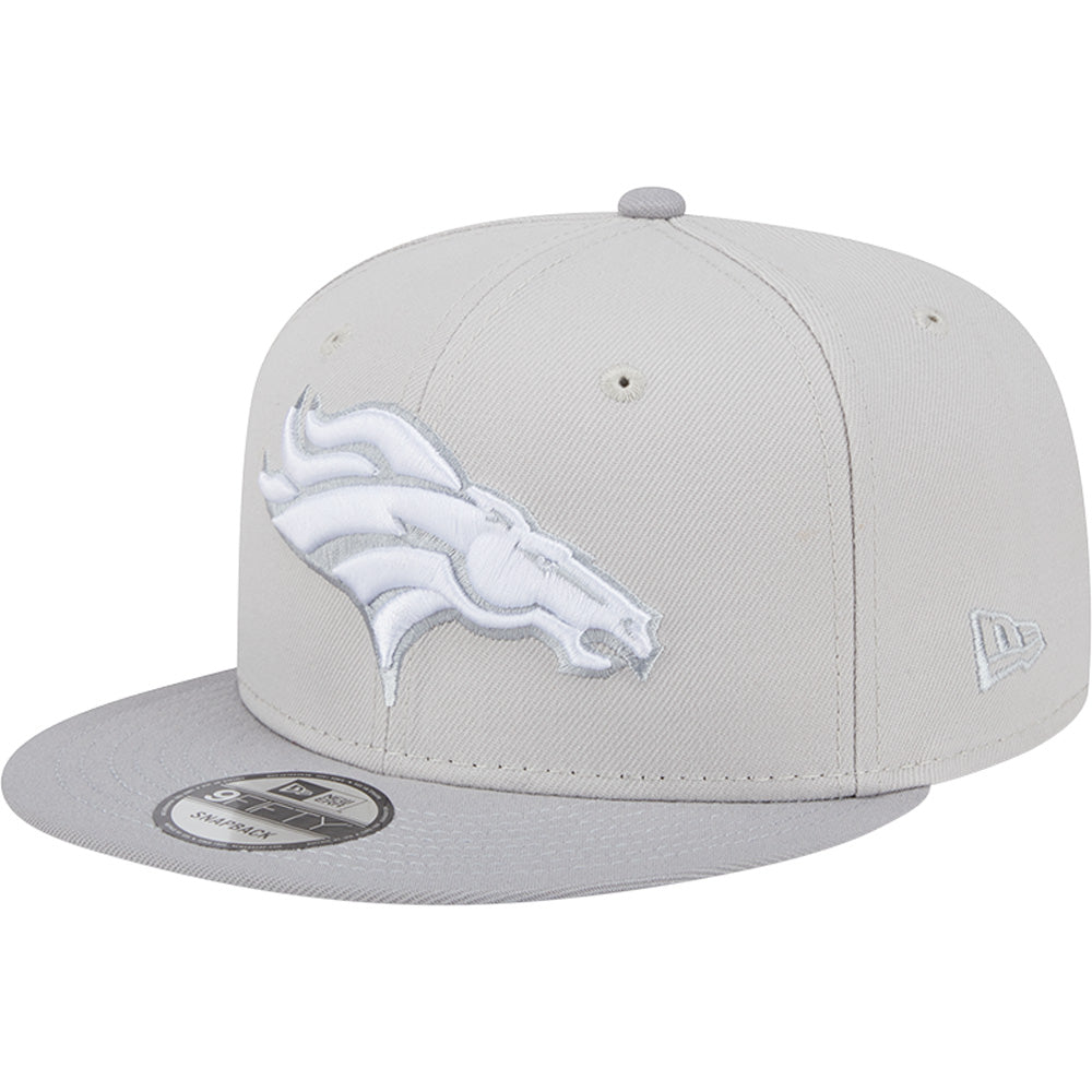 NFL Denver Broncos New Era Two-Tone Color Pack Overcast 9FIFTY Snapback