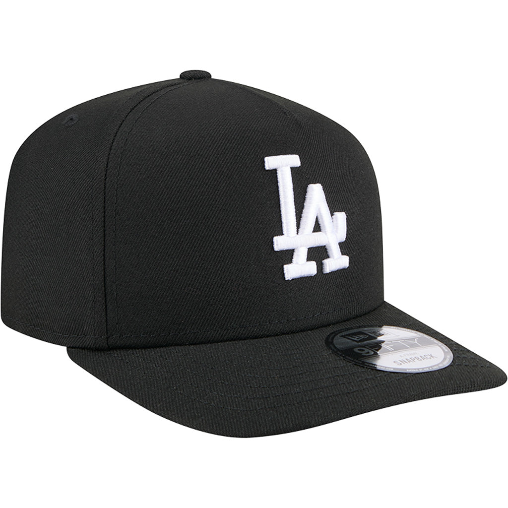 MLB Los Angeles Dodgers New Era Black &amp; White 9FIFTY A-Frame Hat