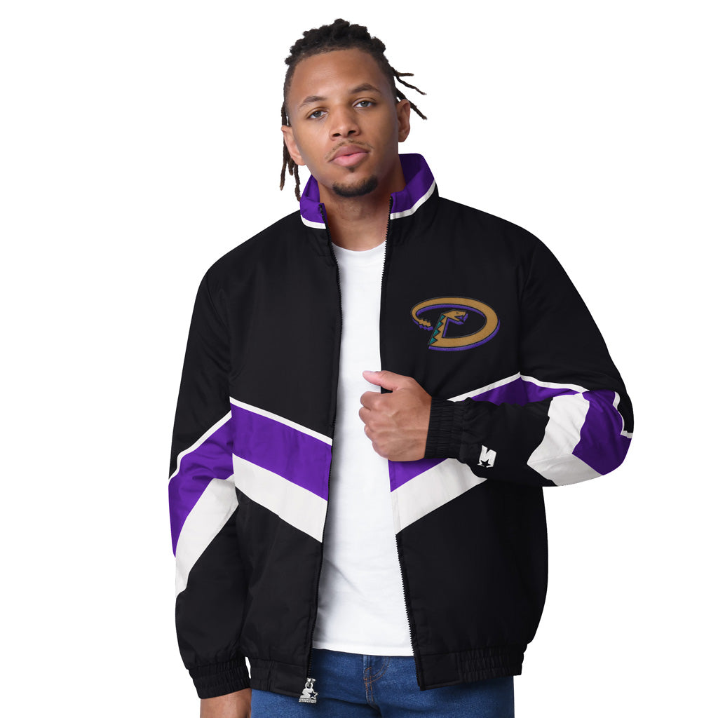 MLB Arizona Diamondbacks Starter Cooperstown Captain Full Zip Jacket