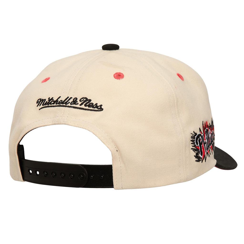 MLB Philadelphia Phillies Mitchell &amp; Ness Overspray Pro Snapback