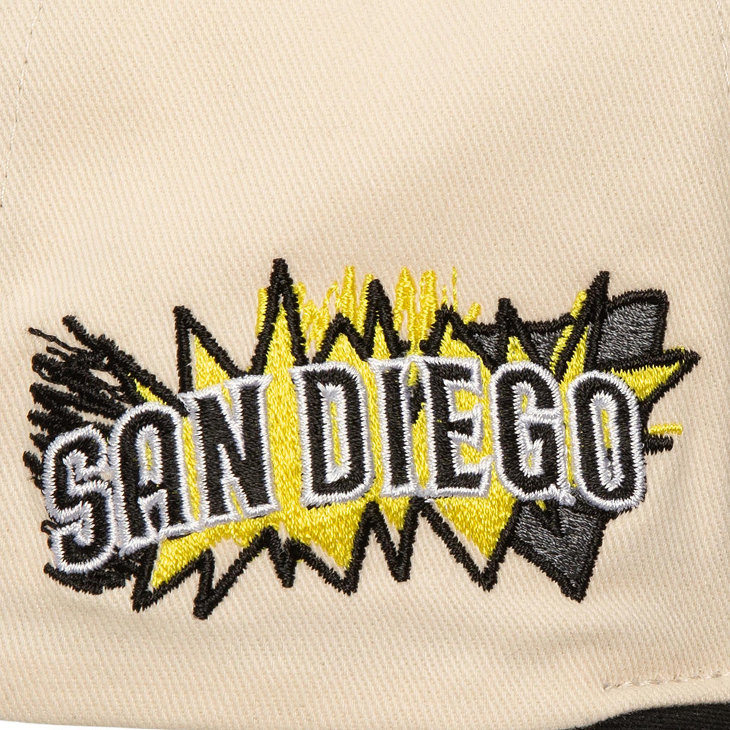 MLB San Diego Padres Mitchell &amp; Ness Overspray Pro Snapback