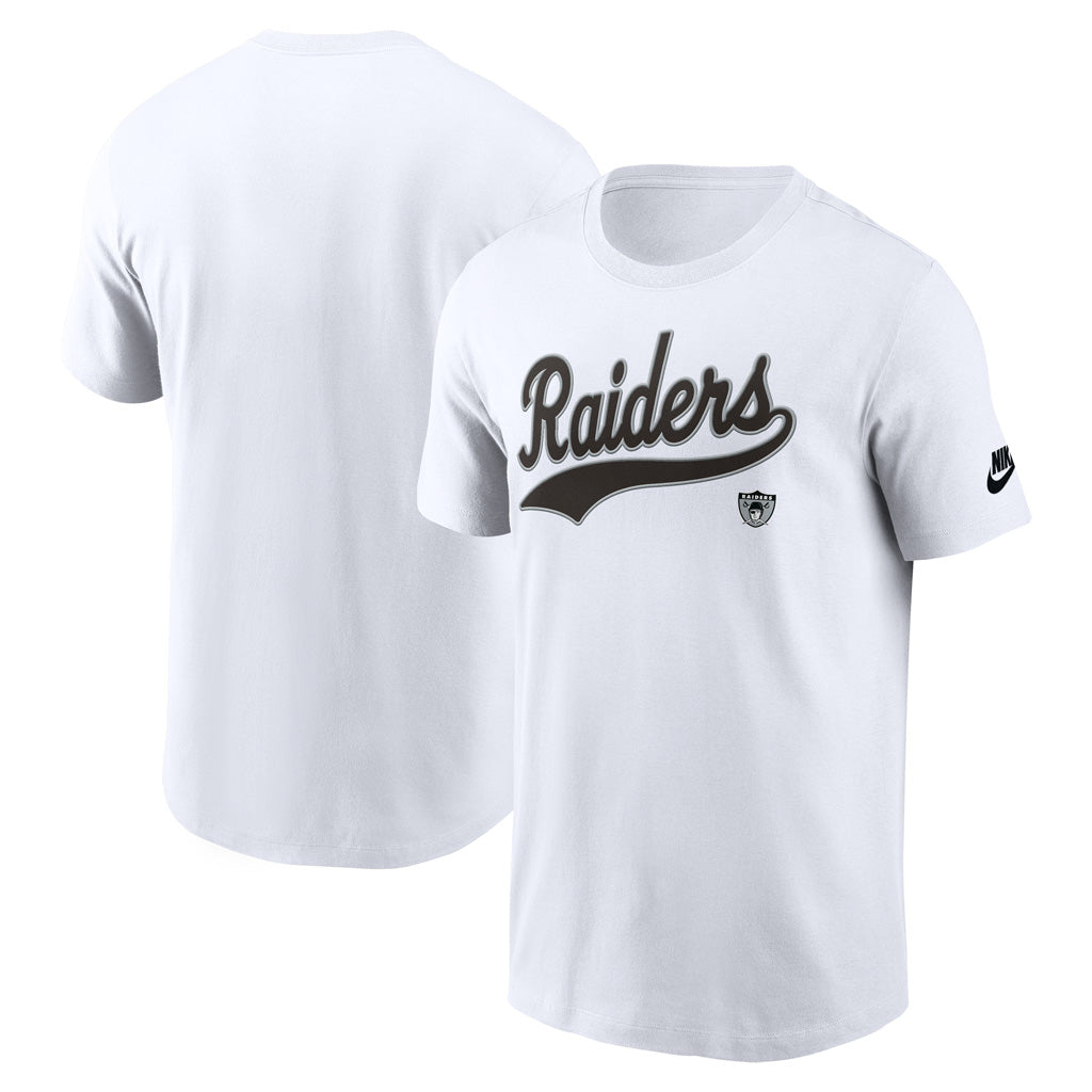 NFL Las Vegas Raiders Nike Rewind Tailsweep T-Shirt