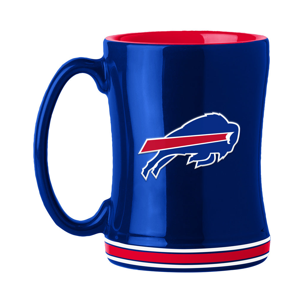 NFL Buffalo Bills Logo Brands Relief Mug