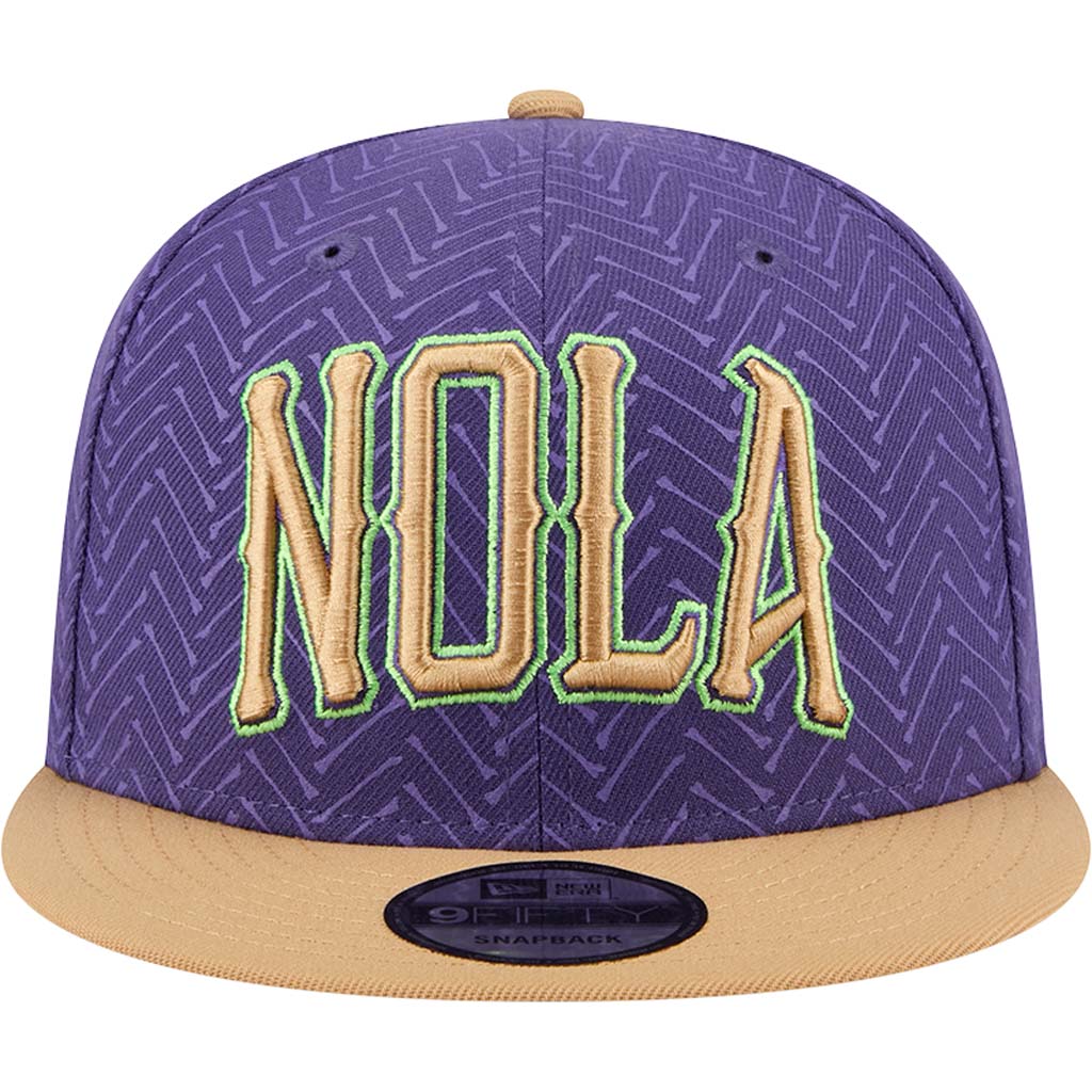 NBA New Orleans Pelicans New Era 2024/25 City Edition 9FIFTY Snapback Hat