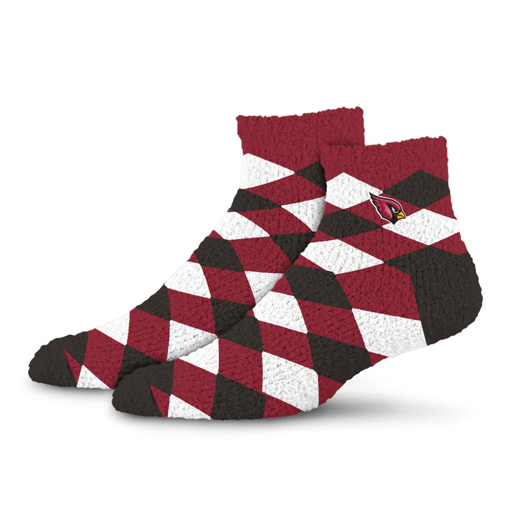 NFL Arizona Cardinals For Bare Feet Diamond Sleep Socks