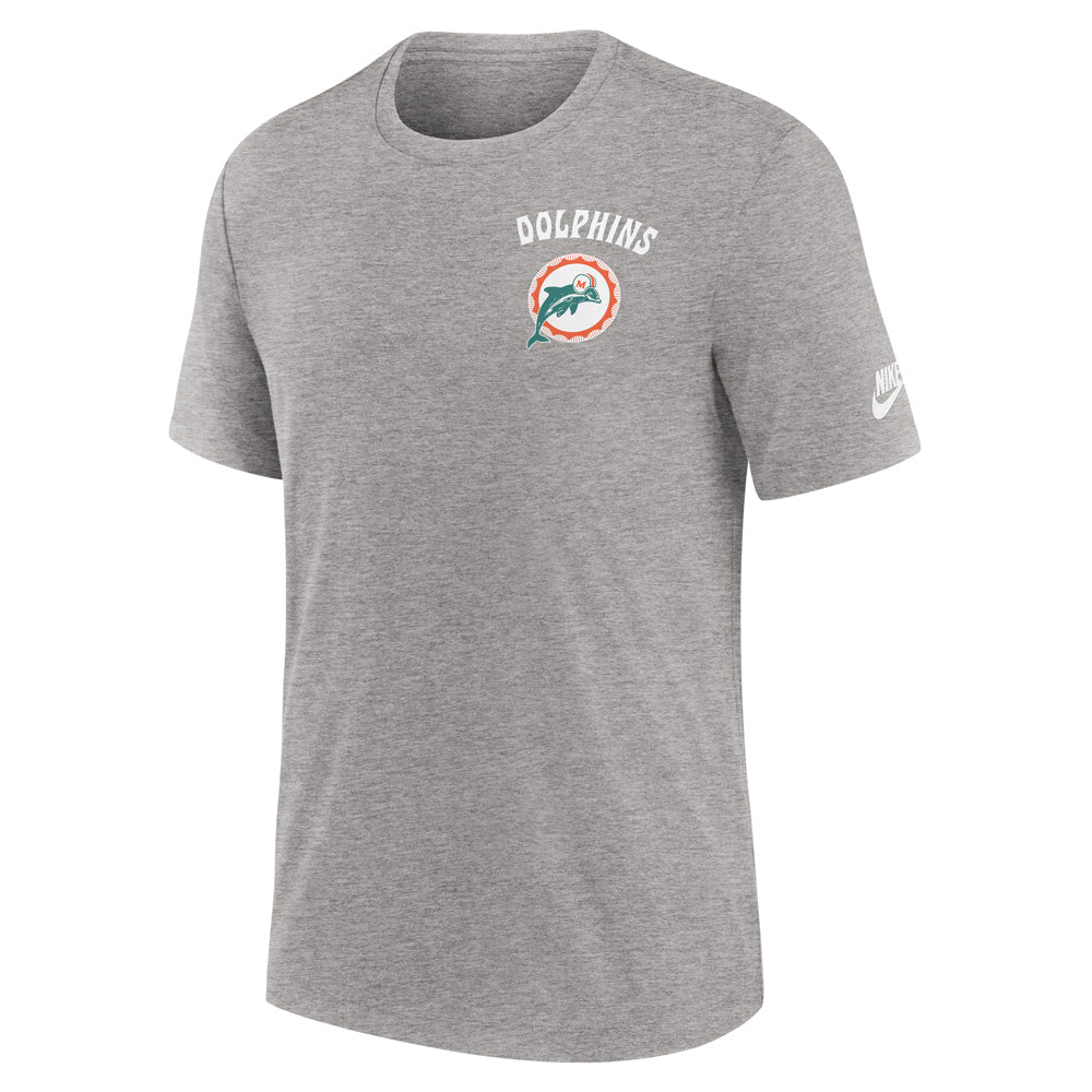 NFL Miami Dolphins Nike 2-Hit Triblend Tee