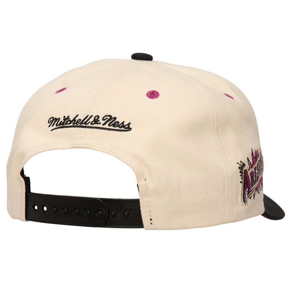 MLB Arizona Diamondbacks Mitchell &amp; Ness Overspray Pro Snapback