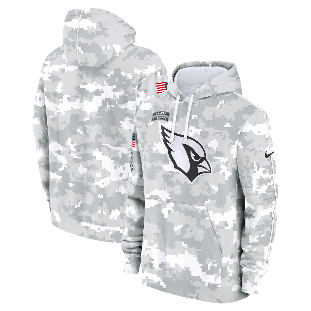 NFL Arizona Cardinals Nike 2024 Salute to Service Club Hoodie