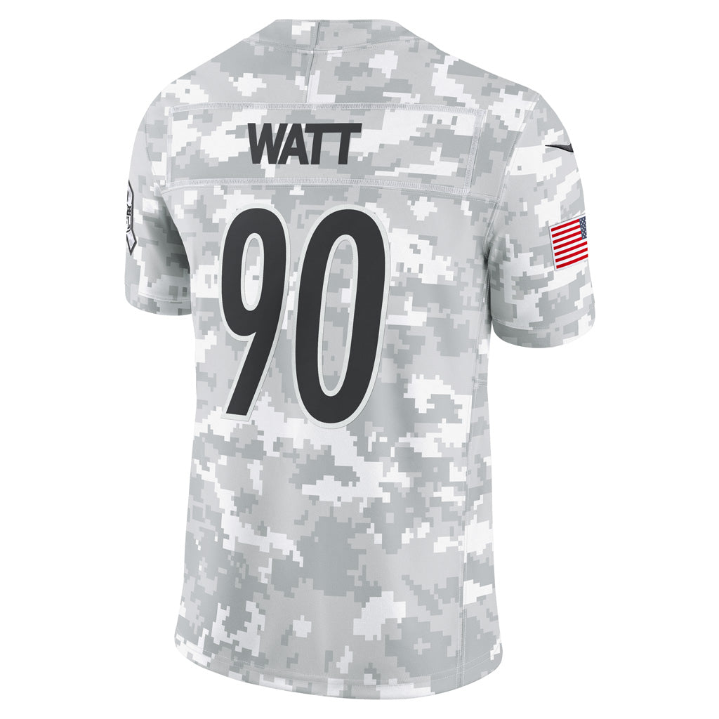 NFL Pittsburgh Steelers T.J. Watt Nike 2024 Salute to Service Limited Jersey