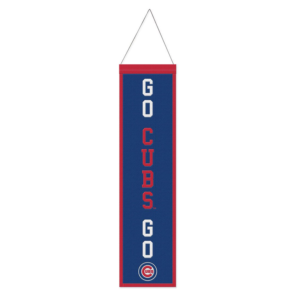 MLB Chicago Cubs WinCraft Slogan Wool Banner