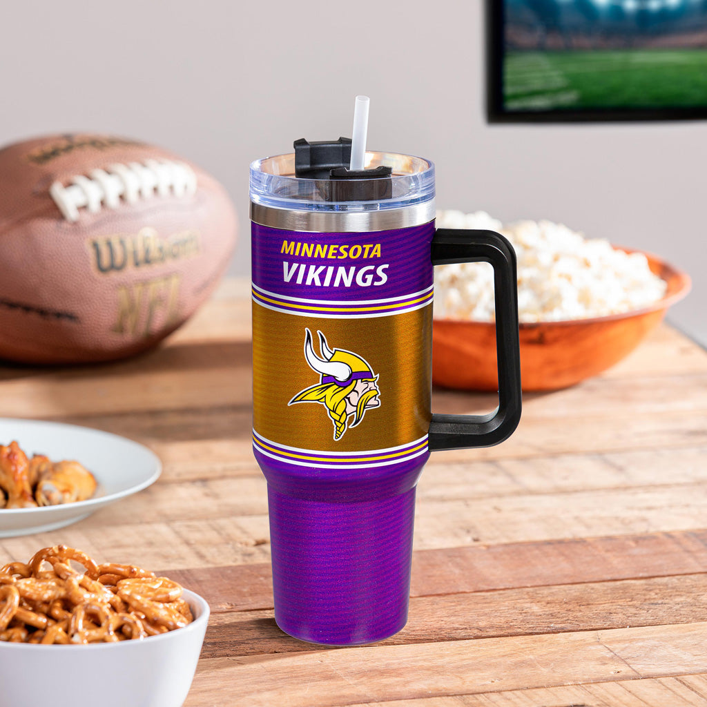 NFL Minnesota Vikings Evergreen 40oz Canyon Tumbler