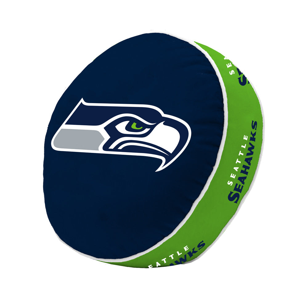 NFL Seattle Seahawks Logo Brands Puff Pillow