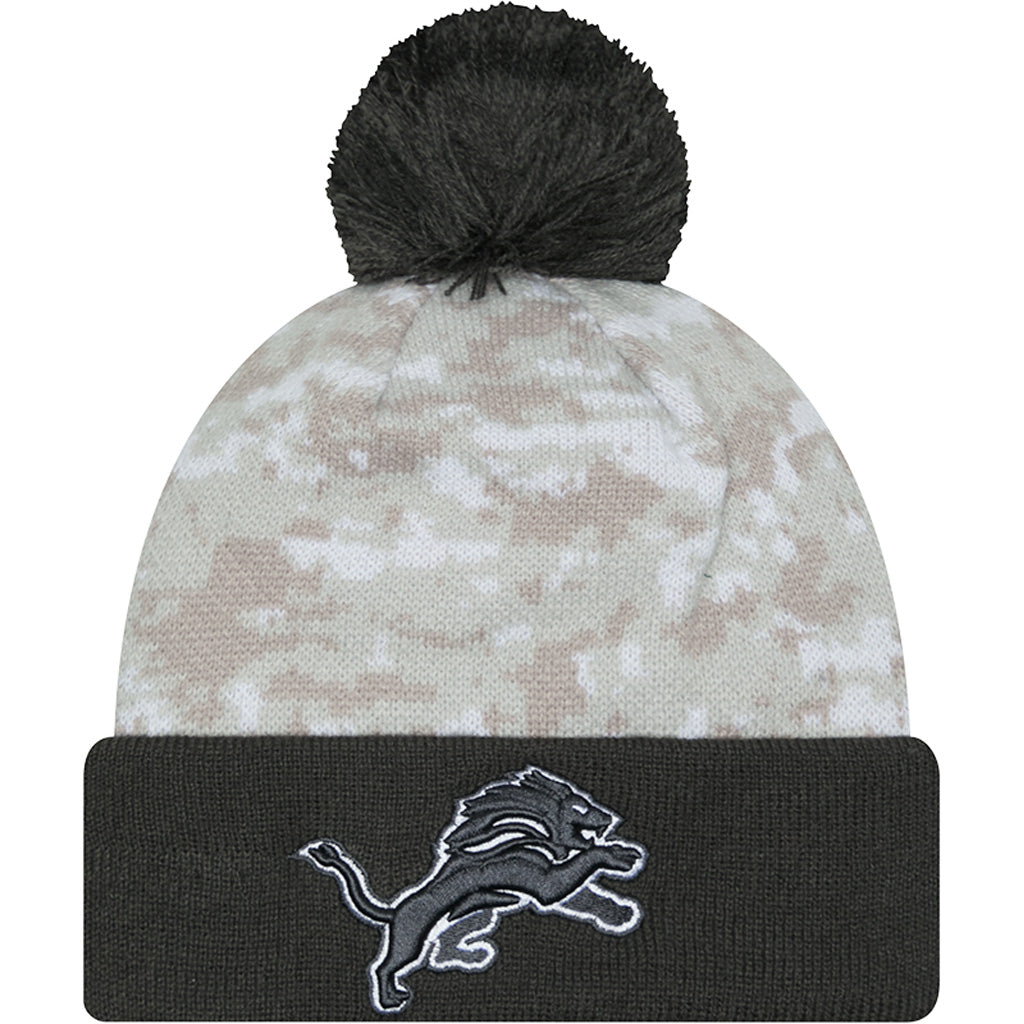 NFL Detroit Lions New Era 2024 Salute to Service Knit Hat